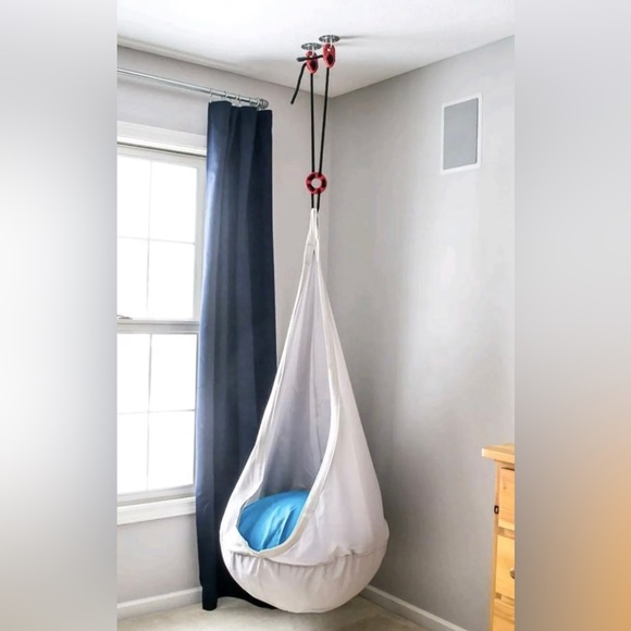 IKEA Other Ikea Ekorre Kids Hanging Chair Seat Hammock Swing Gray